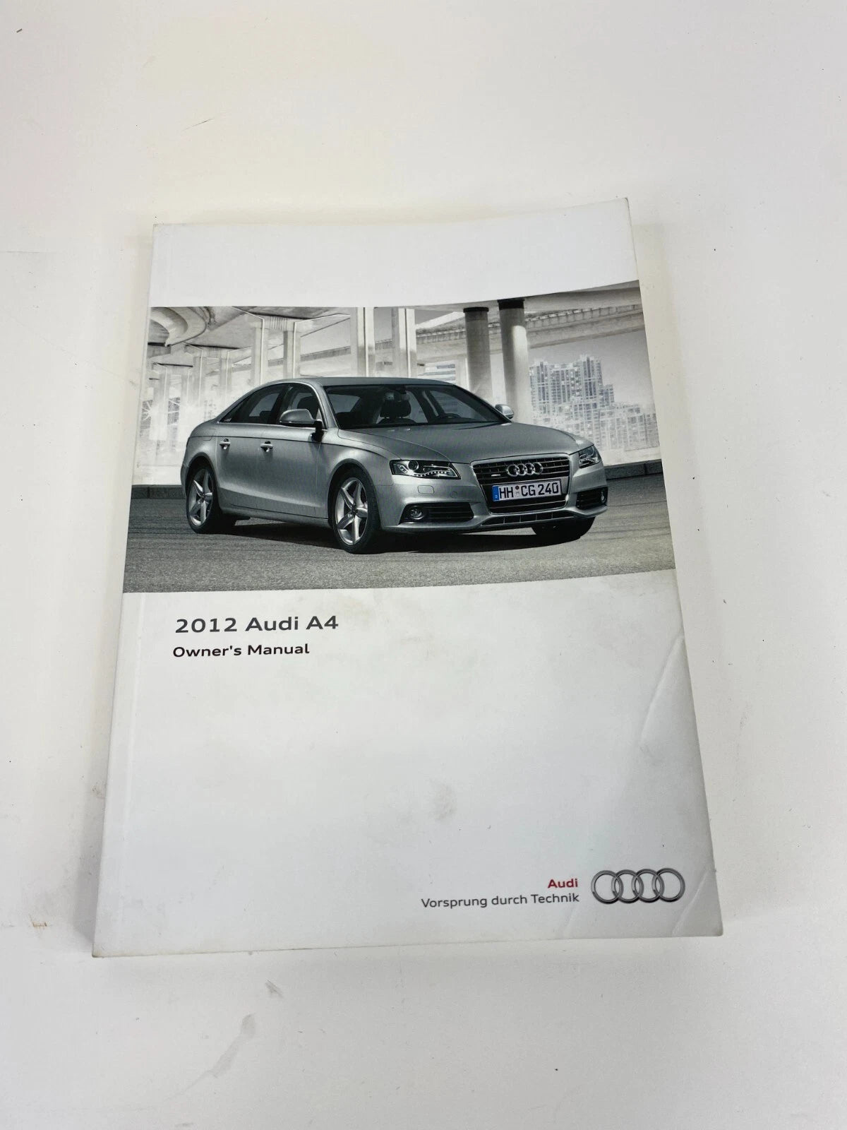 2012 AUDI A4 QUATTRO OWNERS MANUAL QUICK REFERENCE WARRANTY GUIDE SET W/ CASE