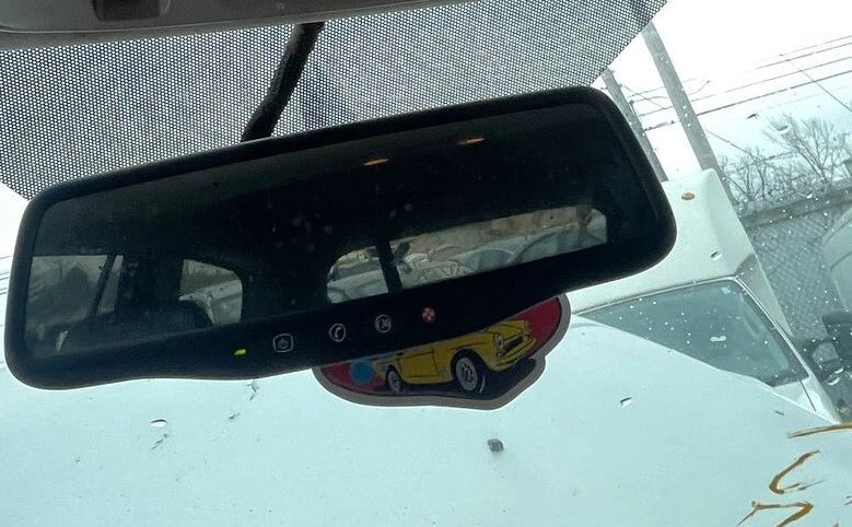 09-12 BUICK ENCLAVE 09-13 CHEVY SILVERADO 1500 INTERIOR REAR VIEW MIRROR ONSTAR