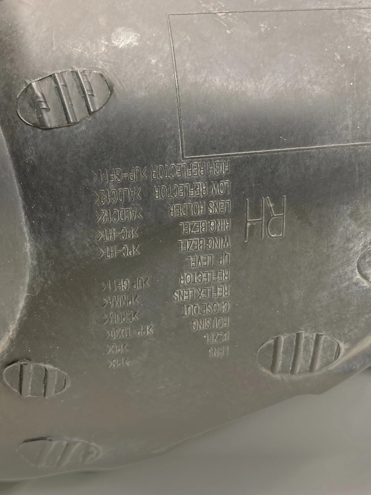 09-12 CHEVY TRAVERSE W/O PROJECTOR RIGHT PASSENGER HEADLIGHT HEADLAMP 20794802