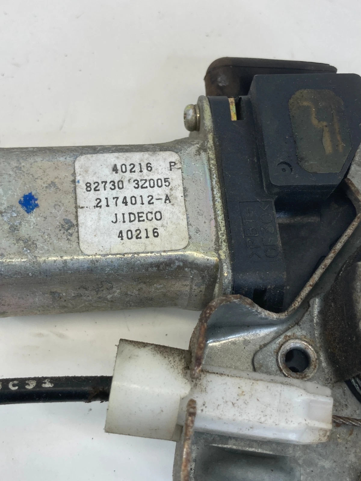 02-06 NISSAN ALTIMA REAR RIGHT DOOR POWER WINDOW REGULATOR W MOTOR 827308J00 OEM
