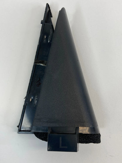 08-13 NISSAN ROGUE REAR LEFT DOOR INNER CORNER WINDOW GLASS COVER CHANNEL TRIM