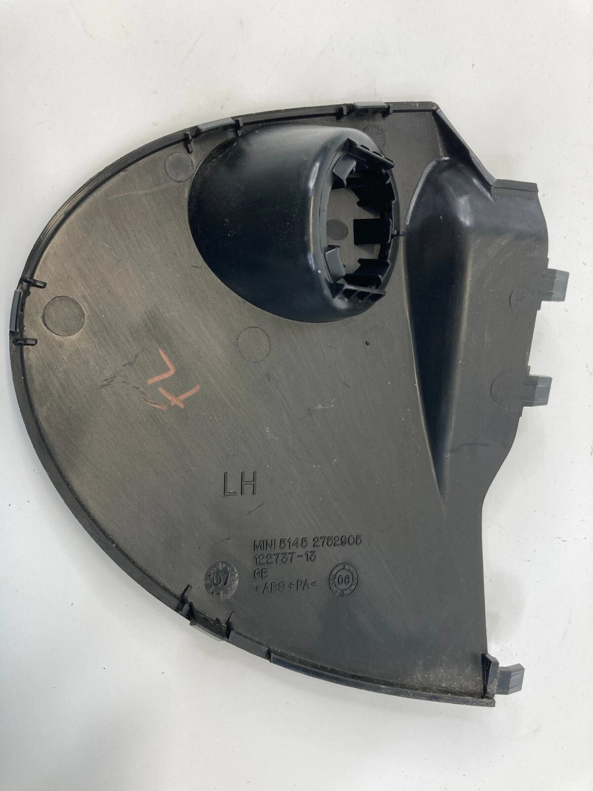 2007-2015 MINI COOPER FRONT LEFT SIDE DASH END CAP COVER TRIM 5145-2752905 OEM