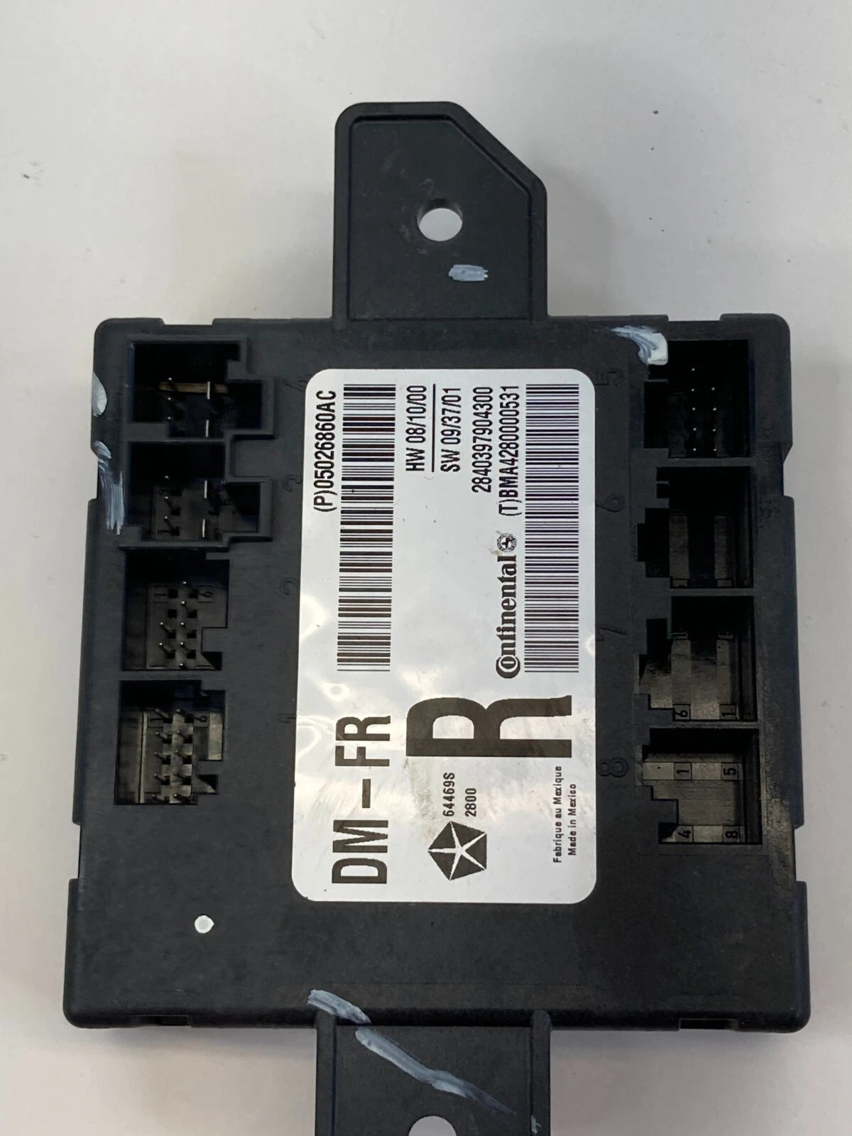 2008-2016 CHRYSLER TOWN COUNTRY FRONT RIGHT DOOR COMPUTER MODULE OEM 05026860AC