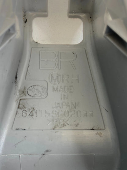 09-13 SUBARU FORESTER RIGHT OUTER SEAT TRACK END COVER TRIM CAP 64115SC020 OEM