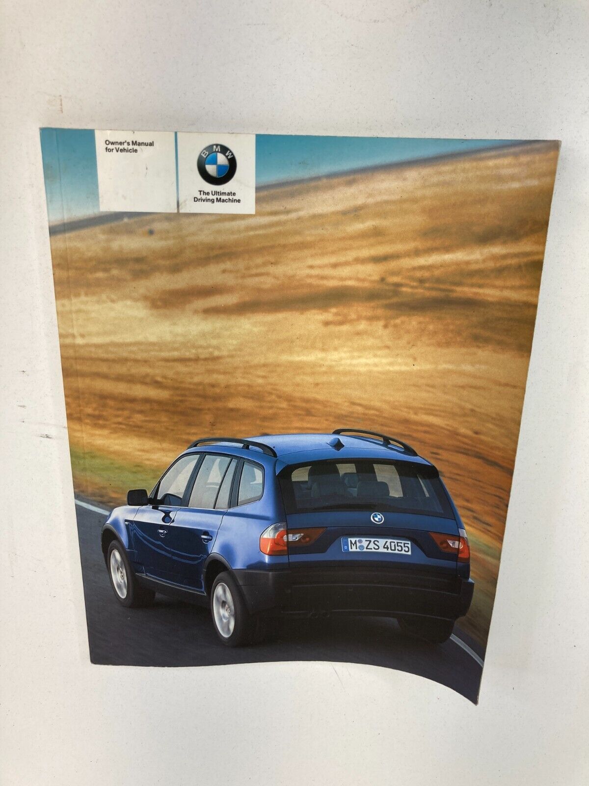 2005 05 BMW X3 SUV 4-DR Owner's Manual & Quick Reference Card Handbook OEM