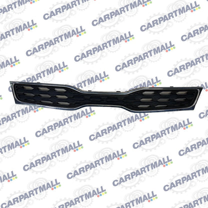 2012-2015 KIA RIO FRONT BUMPER CENTER UPPER GRILL GRILLE W/ SURROUND CHROME OEM