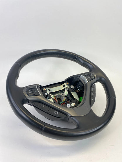2009-2014 ACURA TSX STEERING WHEEL W/ CRUISE & AUDIO PADDLE SHIFT LEATHER OEM