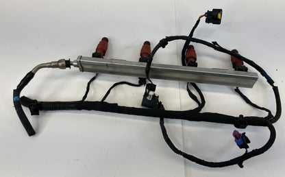 2011 2012 Hyundai Elantra 1.8L FWD Fuel Injection Rail & Injector Assembly OEM