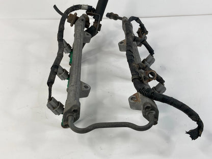 2002-2005 HYUNDAI SONATA 2.7L V6 FUEL INJECTORS WITH DELIVERY RAIL SET OEM