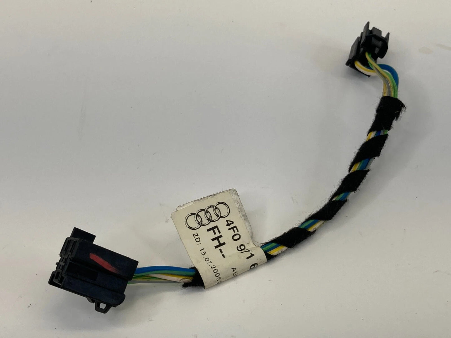 05-11 AUDI A6 QUATTRO FRONT RIGHT POWER WINDOW MOTOR WIRE HARNESS 4F0-97-687 OEM