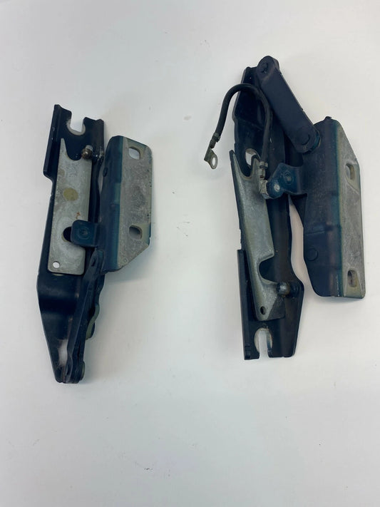 2004 2005 BMW 545I FRONT HOOD PANEL LOCK LATCH HINGE PAIR SET 4161-7 OEM