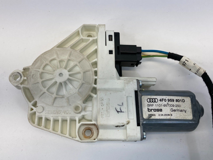 06-09 Audi A6 Quattro Front Left Driver Door Power Window Motor 4F0-959-801-D