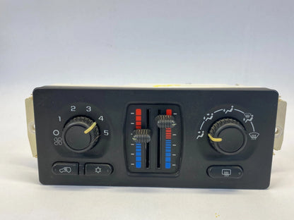 2003-2009 CHEVY TRAILBLAZER MANUAL TEMPERATURE CLIMATE CONTROL SWITCH 10395426