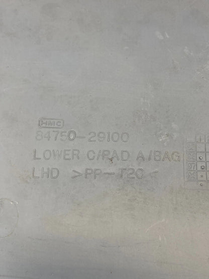 1999 2000 HYUNDAI ELANTRA RIGHT LOWER INTERIOR PANEL COVER TRIM 84750-29100 OEM