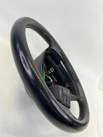 2004-2011 VOLVO S40 2.4I LEATHER STEERING WHEEL W/ CRUISE AUDIO BUTTONS OEM