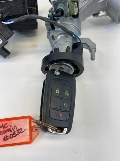 10 11 12 13 14 GMC Terrain Ignition Switch Lock Cylinder W/ Key 25799293 OEM