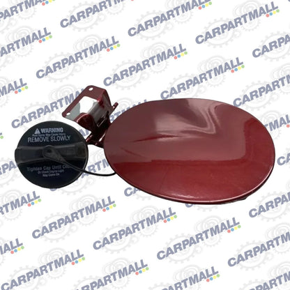 2007-2009 MAZDA CX-7 FUEL FILLER DOOR GAS LID COVER COPPER RED MICA W/ CAP OEM