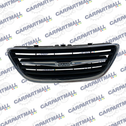 2003-2007 Saab 9-3 Convertible Front Bumper Radiator Center Grille Chrome OEM