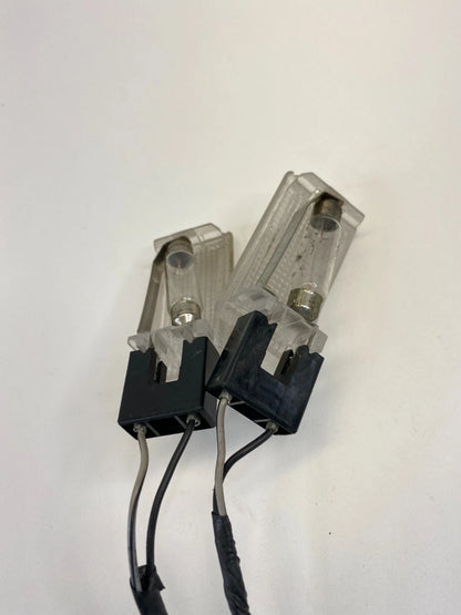 2009-2012 CHEVROLET TRAVERSE REAR LICENSE PLATE LIGHT LAMP SET PAIR OEM