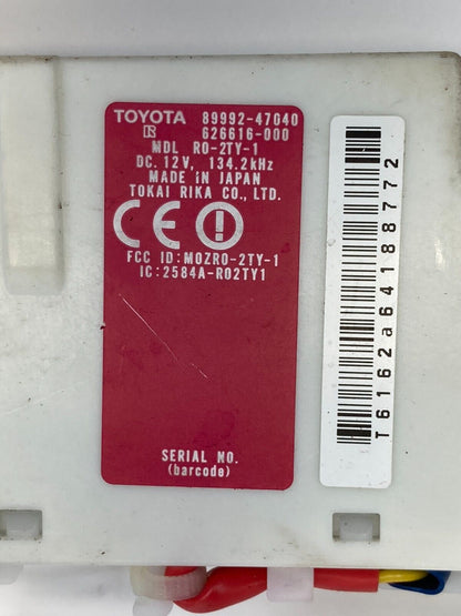 04 05 06 07 08 09 Toyota Prius Base Indoor Oscillator Control Module 89992-47040