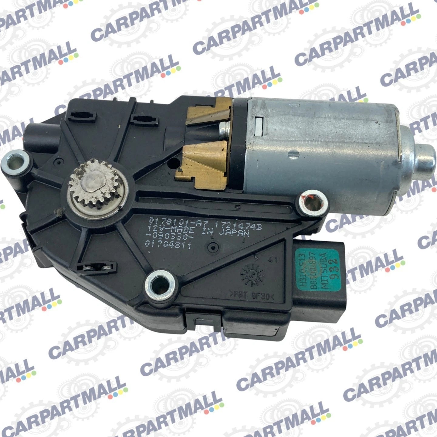 2008-2013 INFINITI G37 SEDAN SUNROOF SUN ROOF MOTOR ASSEMBLY 0178101-A7