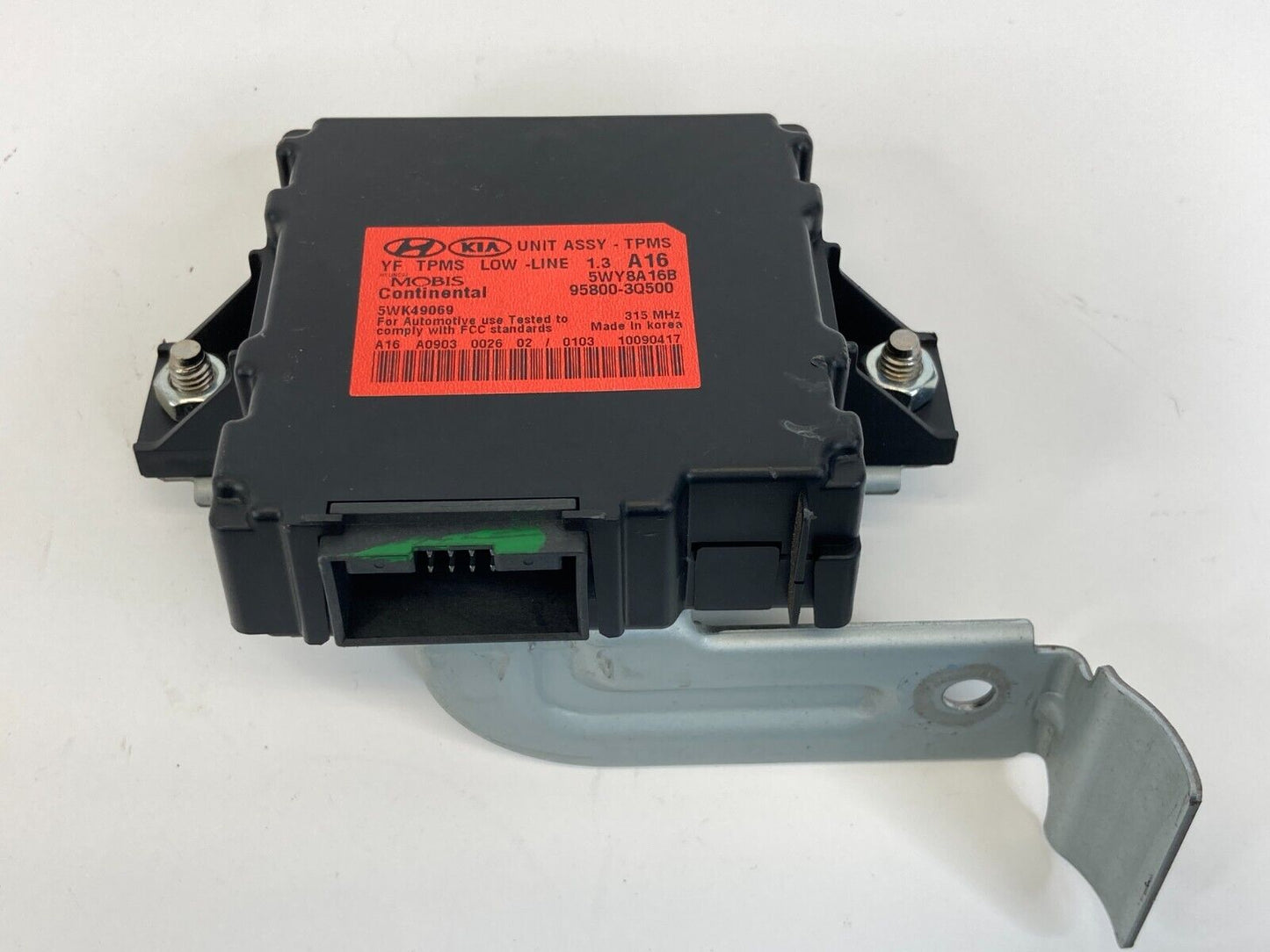 11-14 Hyundai Sonata TPMS Tire Pressure Monitor Control Module Unit 95800-3Q500