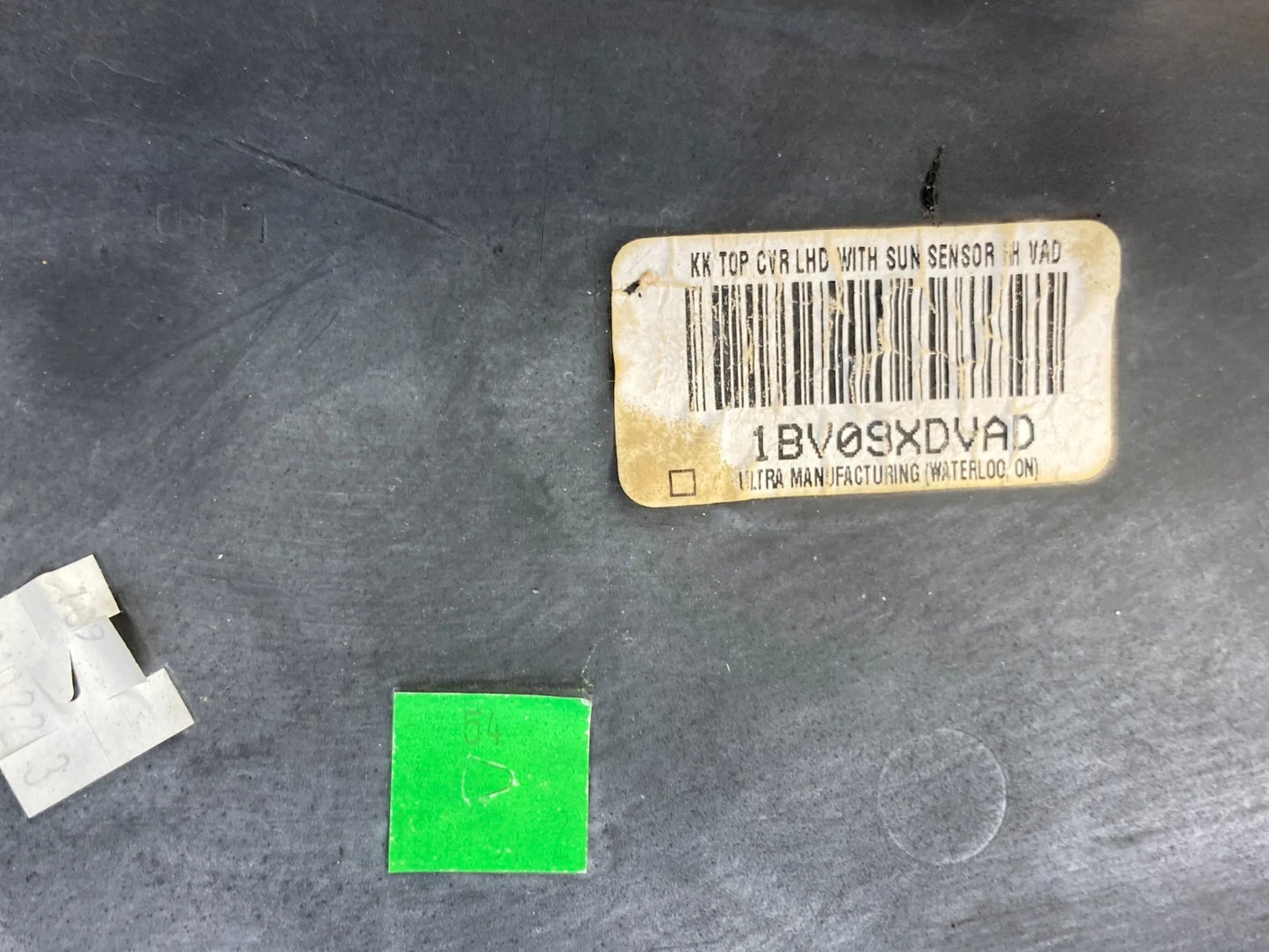 09-12 JEEP LIBERTY DASH UPPER RH SIDE DEFROSTER AIR VENT GRILLE TRIM 1BV09XDVAD