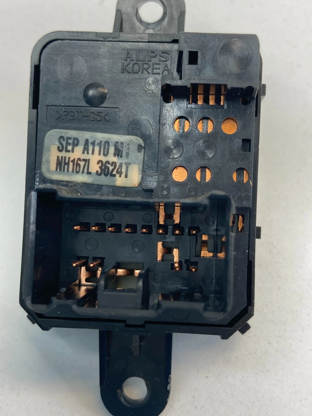 04-08 ACURA TL FRONT LEFT DASH POWER MIRROR HEATED CONTROL SWITCH NH167L-3624T