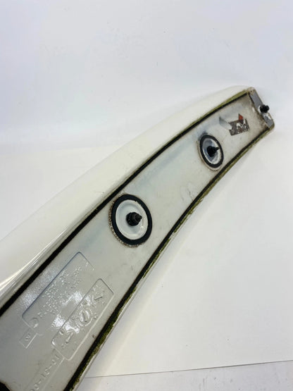 05-09 PONTIAC G6 SEDAN REAR TRUNK LID SPOILER WING MOUNTED WHITE 22625074 OEM