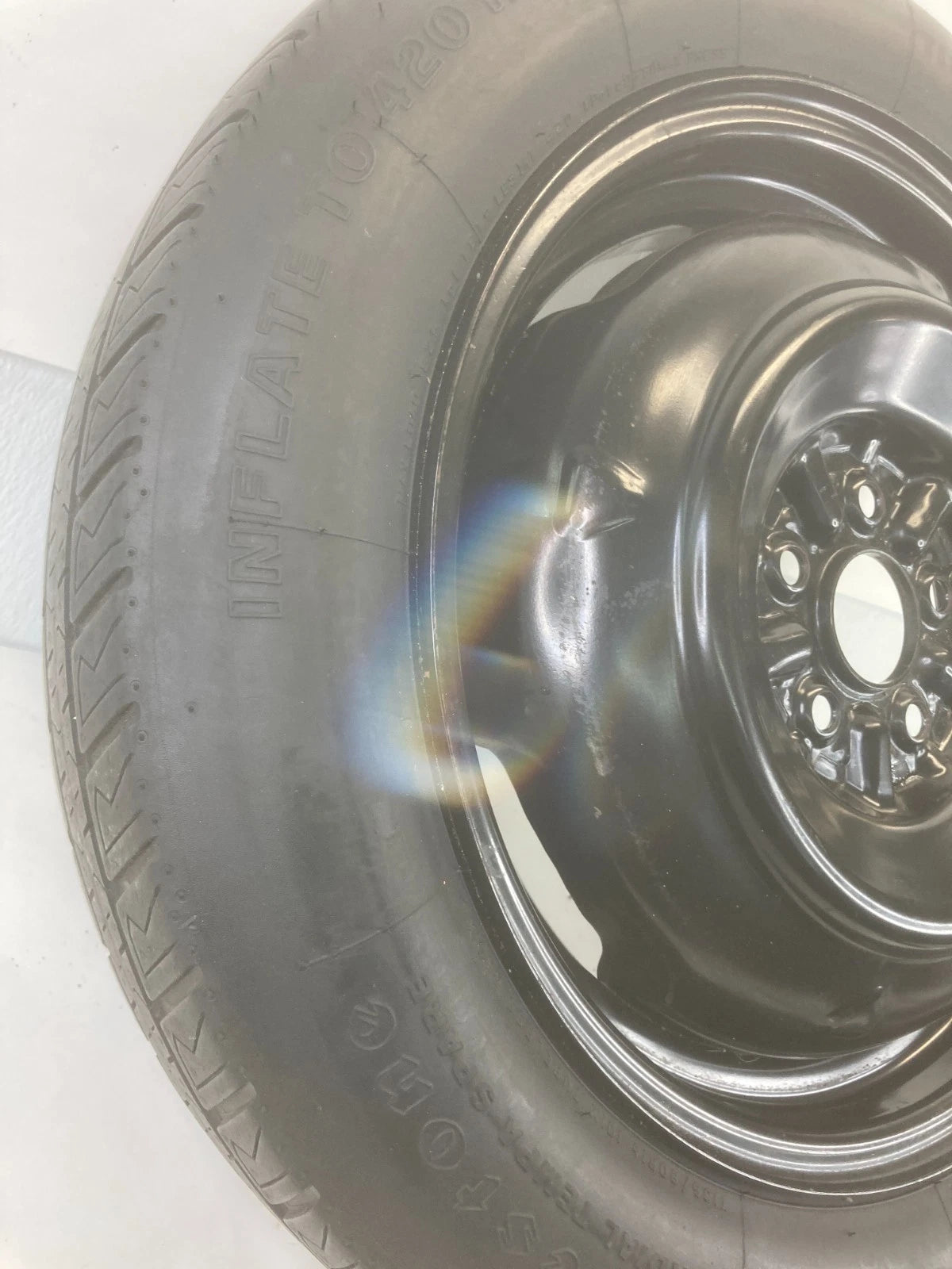 2012-2018 FORD FOCUS 16" SPARE TIRE WHEEL DONUT T125/80R16 5X108MM OEM