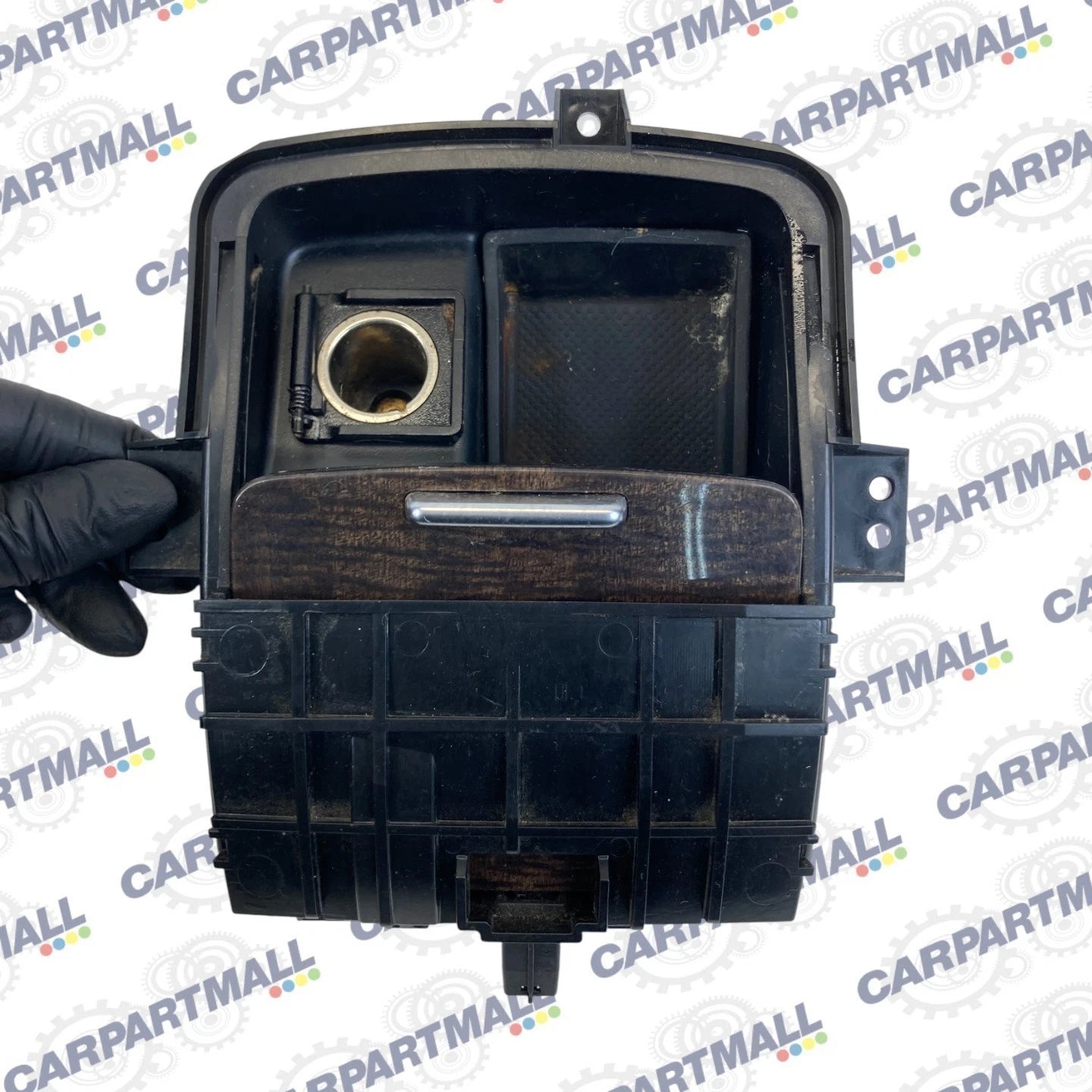 2007-2013 ACURA MDX CENTER CONSOLE ASHTRAY STORAGE W/ POWER OUTLET COMPARTMENT