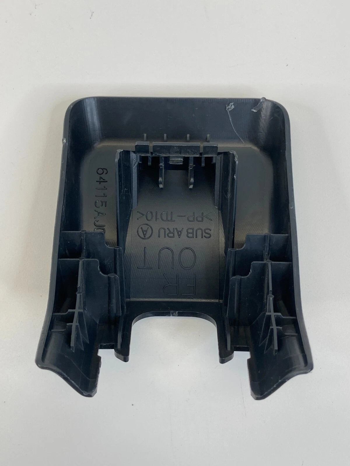10-14 SUBARU LEGACY FRONT RIGHT SIDE SEAT OUTER TRACK RAIL END COVER 64115-AJ020