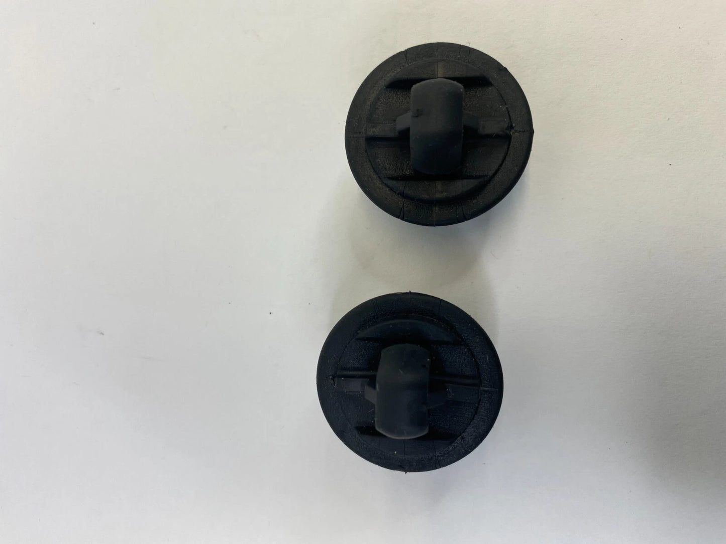 08-15 NISSAN ALTIMA FRONT HOOD BUMPER ADJUSTMENT RUBBER CUSHION PAIR OEM