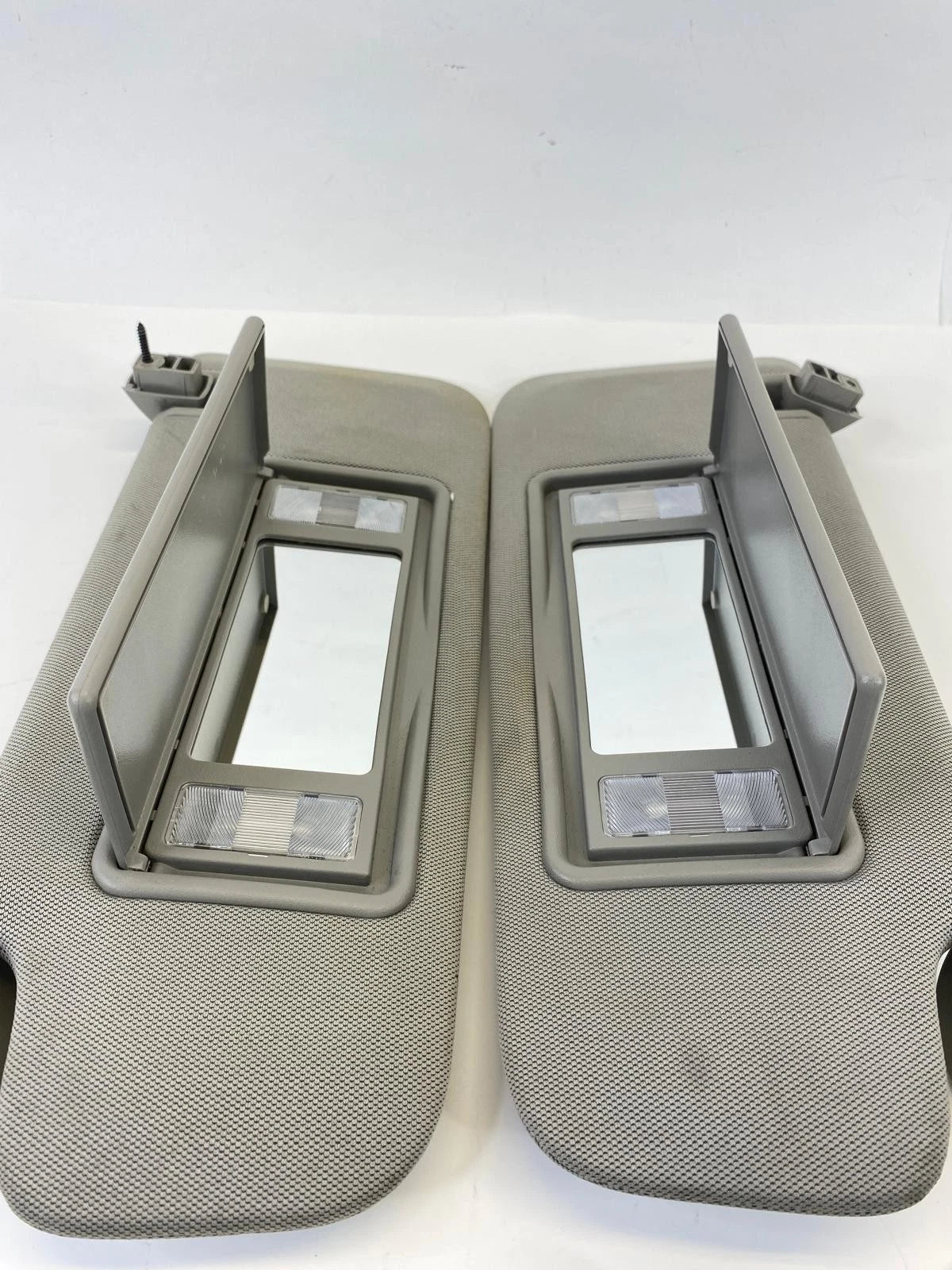 13-19 CADILLAC ATS CTS SDN SUNVISOR SUN VISOR LH RH SET W/ CLIPS OEM