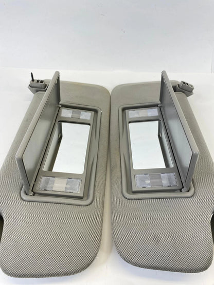 13-19 CADILLAC ATS CTS SDN SUNVISOR SUN VISOR LH RH SET W/ CLIPS OEM