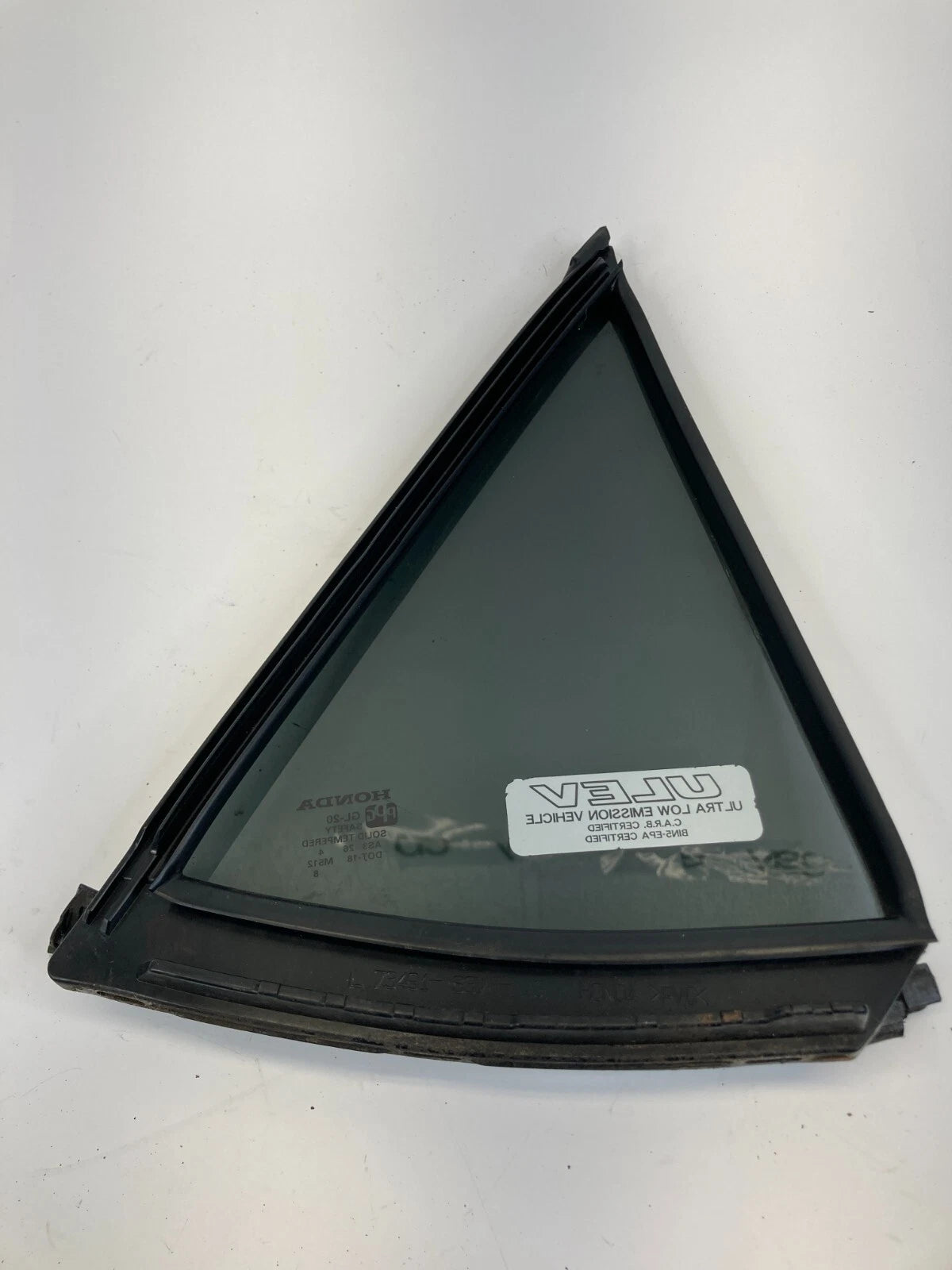 2001-2006 ACURA MDX REAR LEFT BACK WINDOW QUARTER VENT GLASS 73491-S3V-A0 OEM