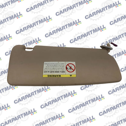 99 00 BMW 323I 01-05 325I LEFT DRIVER SIDE SUNVISOR SUN VISOR SHADE W/ MIRROR