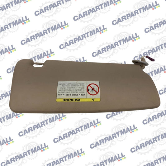 99 00 BMW 323I 01-05 325I LEFT DRIVER SIDE SUNVISOR SUN VISOR SHADE W/ MIRROR