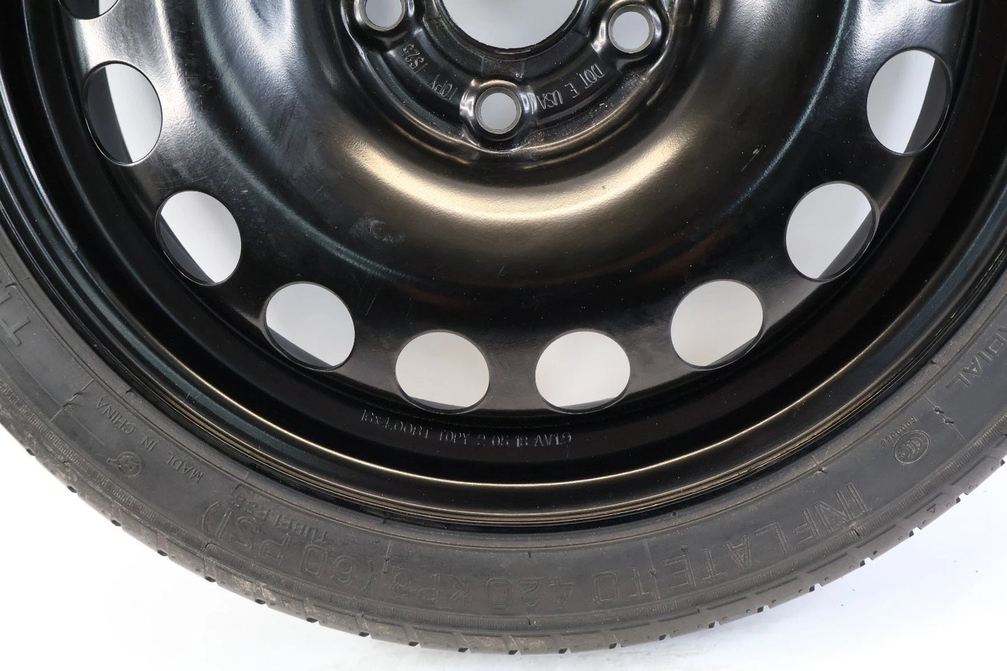 2016-2019 CHEVROLET CRUZE EMERGENCY SPARE TIRE COMPACT DONUT 115/70R16 92M