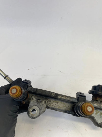 08-12 HONDA ACCORD 2.4L FWD ENGINE FUEL RAIL W/ 4 FUEL INJECTORS R45L590-545103