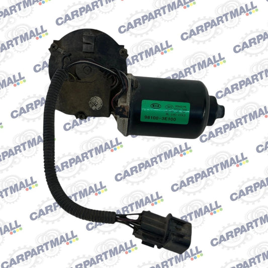 2003-2006 KIA SORENTO FRONT WINDSHIELD WIPER MOTOR ASSEMBLY OEM 98100-3E100