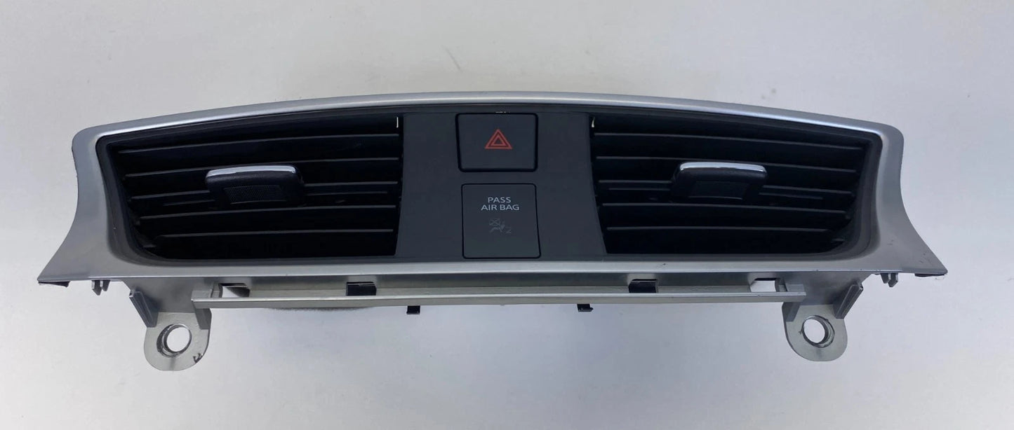 2016-2019 NISSAN SENTRA CENTER DASH AC AIR VENT BEZEL HAZARD SWITCH SP17824 OEM