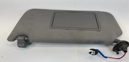 2008-2012 HONDA ACCORD SEDAN GREY SUN VISOR SET LEFT RIGHT W/ MIRROR LIGHT OEM