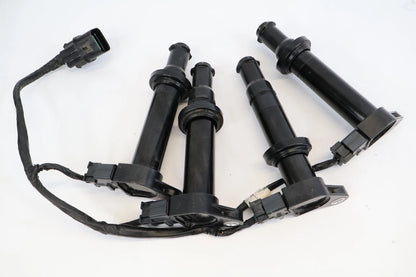 2006-2011 KIA RIO 06-11 KIA RIO5 1.6L L4 ENGINE IGNITION COIL SET OF 4 W/HARNESS