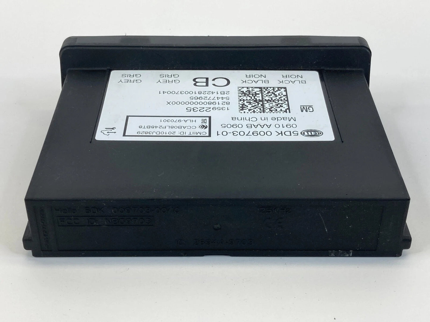 2015 BUICK REGAL THEFT LOCKING KEYLESS ENTRY CONTROL MODULE UNIT 13592235 OEM
