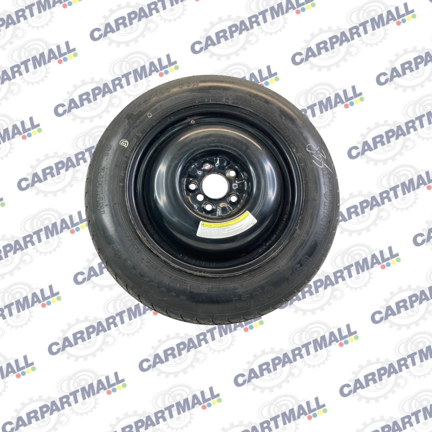 03-05 INFINITI G35 COUPE EMERGENCY SPARE TIRE COMPACT DONUT 145/90D16 16" R16