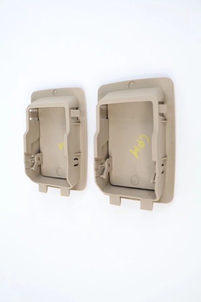 2011-2023 CHRYSLER 300 REAR SEAT CHILD ANCHOR RESTRAIN COVER CAP TRIM SET OF 2