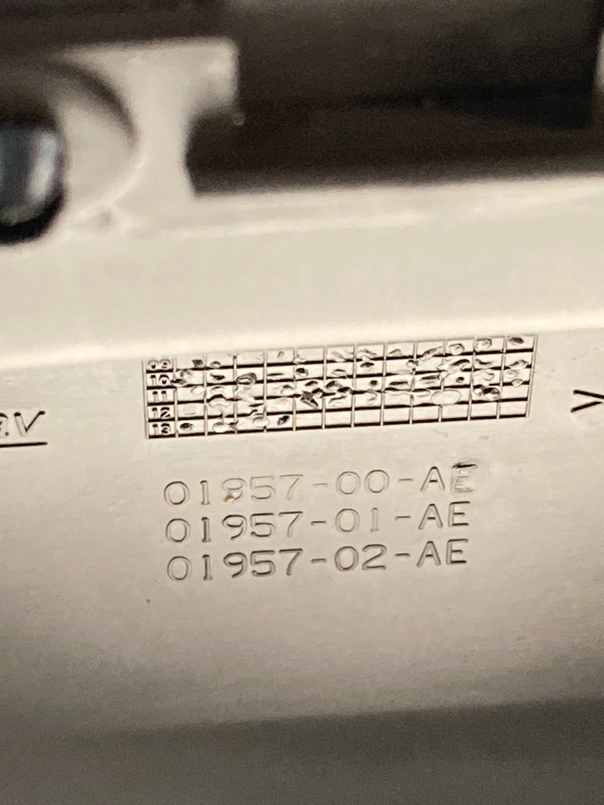 2011-2013 BUICK LACROSSE STEERING COLUMN COVER UPPER & LOWER SHROUD TRIM PANEL