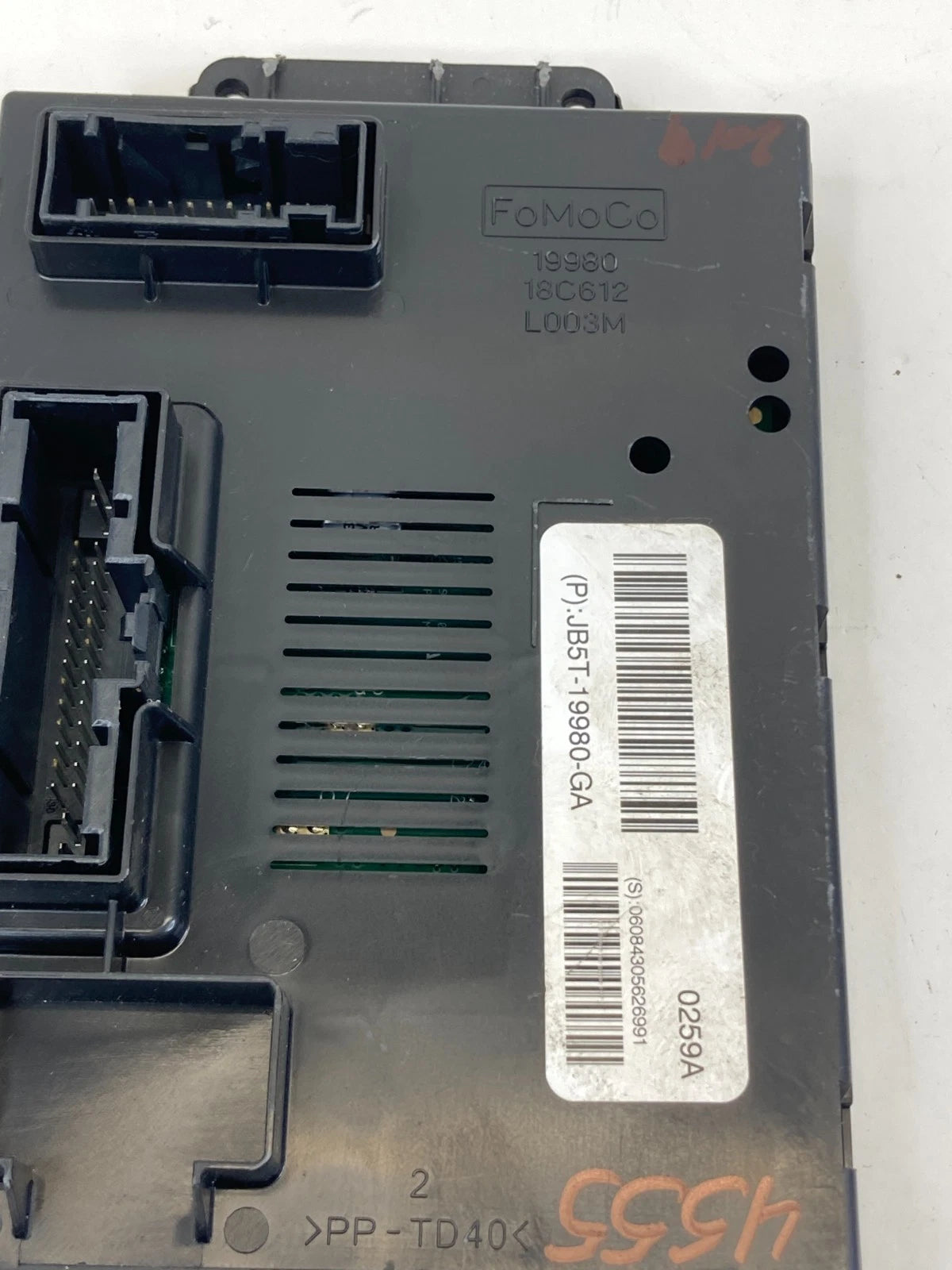 2013-2019 FORD POLICE INTERCEPTOR UTILITY HEATER AC TEMPERATURE CONTROL MODULE