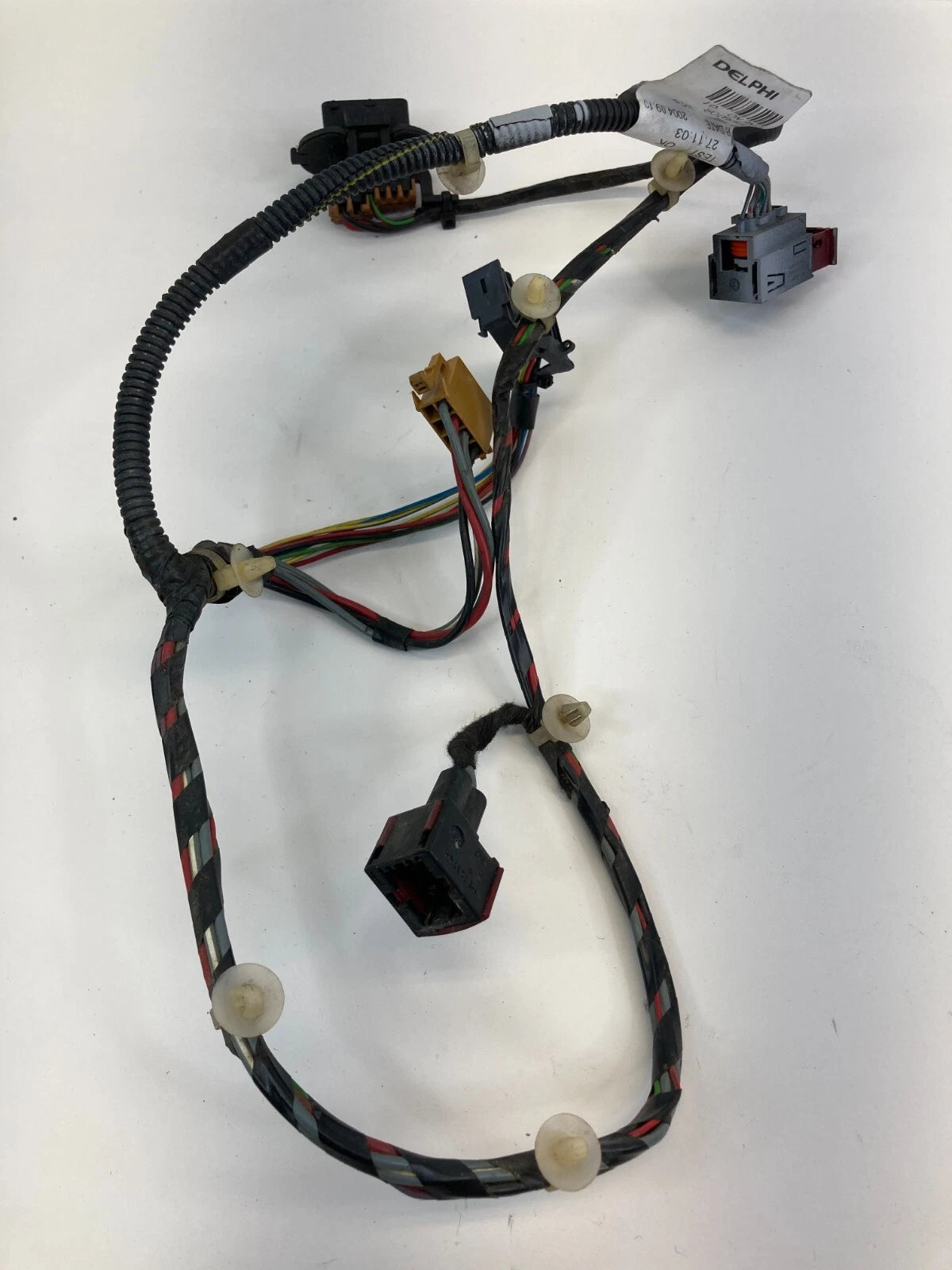 2003-2011 SAAB 9-3 93 SEDAN REAR LEFT BACK SIDE DOOR HARNESS WIRE WIRING RR LH